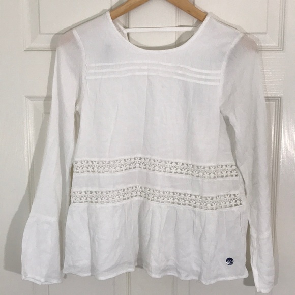 abercrombie kids Other - NWT White Long Sleeve Blouse SiZe 13/14